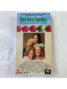 Fried Green Tomatoes VHS 1991 Comedy-Drama Kathy Bates Jessica Pre-Owned